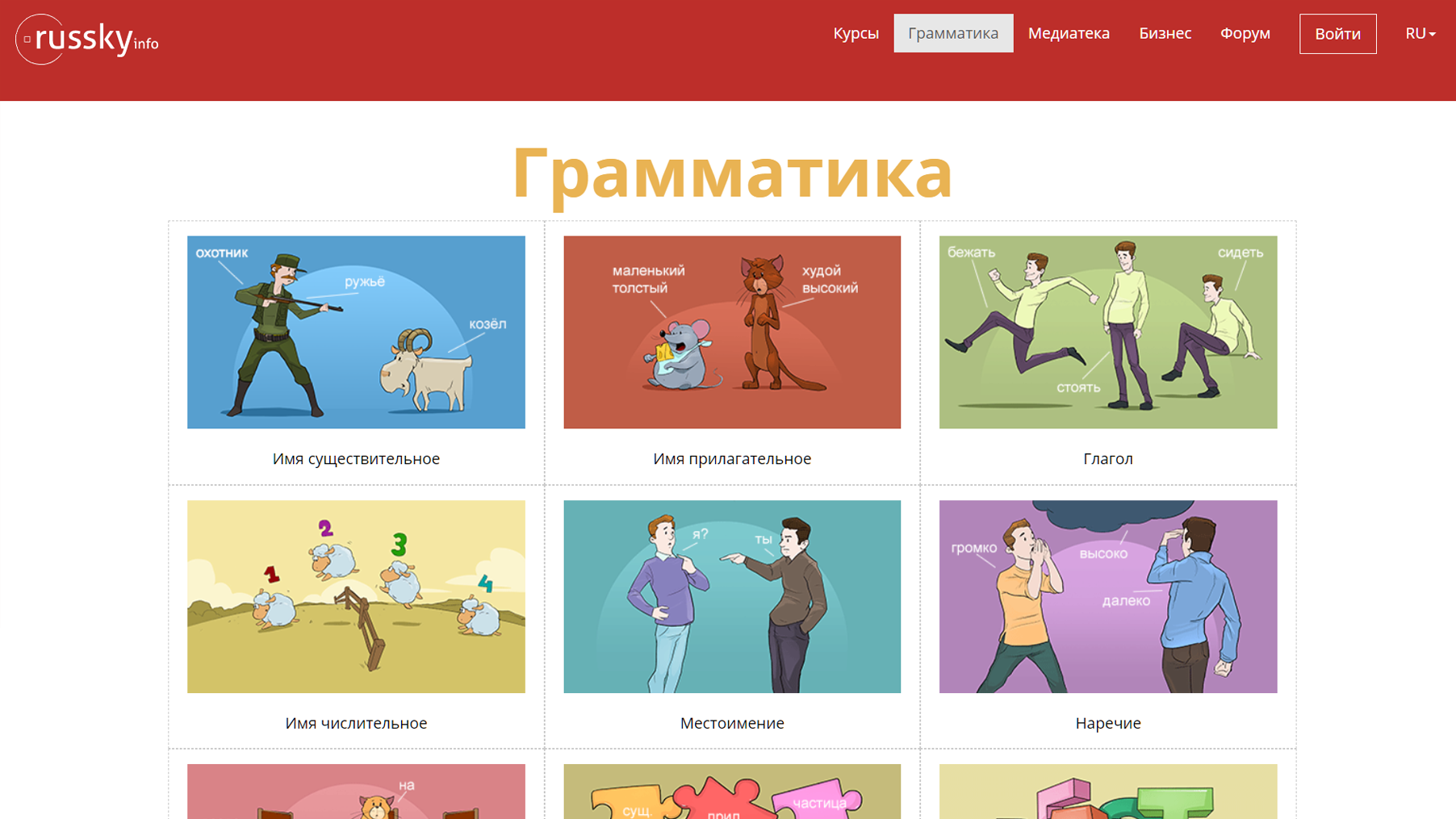 Сервисы для изучения русского языка